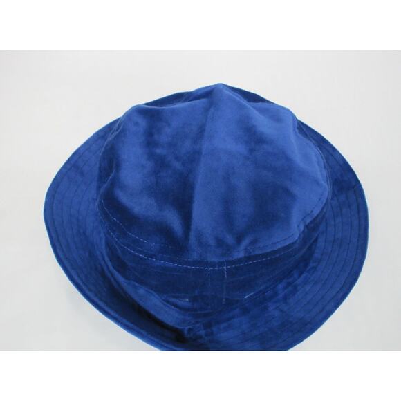 NWT Sergio Tacchini Sovana Mazarine Blue Velour Men's Bucket Hat - Picture 9 of 16